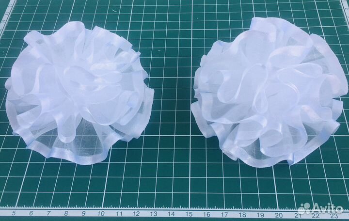 Банты белые в школу ручной работы