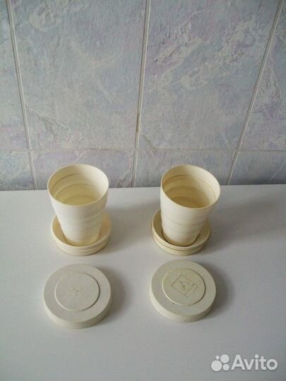 Стакан туристический, складной, винтаж, СССР