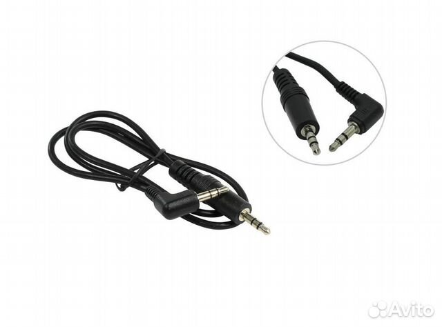 Кабель AUX Hama угловой 44032 0.5 метра