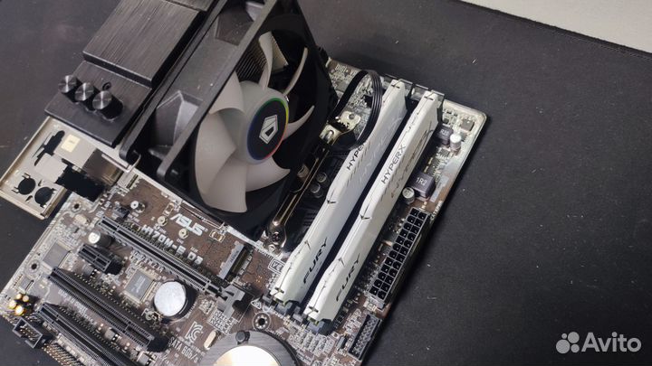 Комплект 1151 на i5-7400 + 16Gb DDR3