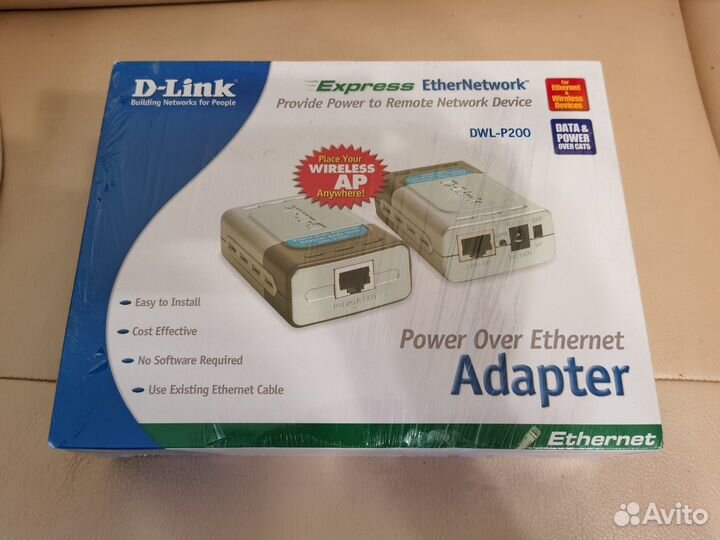 Продам адаптер POE D-Link DWL-P200