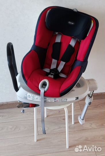 Britax Romer Dualfix+вкладыш,360,0-18кг,хор.сост