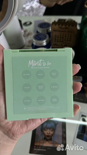 Палетки теней colourpop