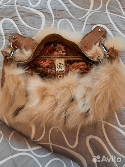 Сумка женская меховая