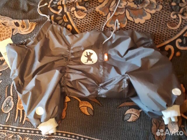 Дождевик для собаки средних пород