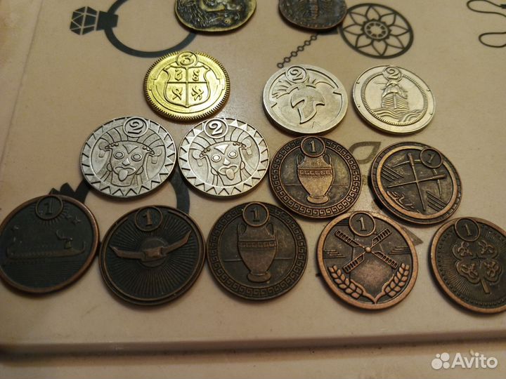 Монеты магнит, пятерочка