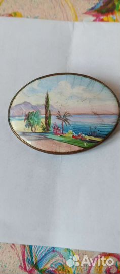 Брошь винтаж СССР