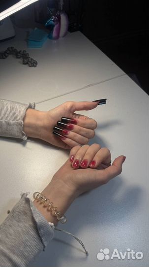 Маникюр с покрытием