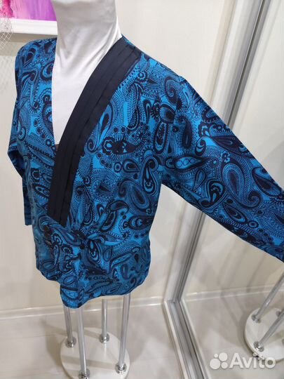 Женский крепдешиновый блузон 50 размер