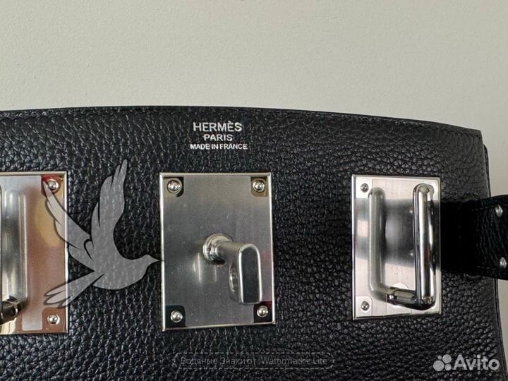 Hermes Hac a Dos Togo Палладий (Phw) Black