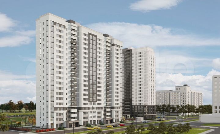 1-к. квартира, 43 м², 18/20 эт.