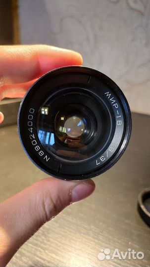 Объектив Мир 1-В 37mm F2,8 m42