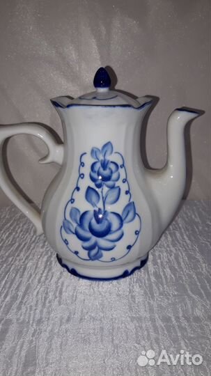 Кофейный сервиз Гжель