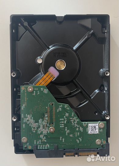 Внутренний жесткий диск 3,5 - 2 тб WD Red поломан