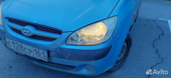 Фара на hyundai getz