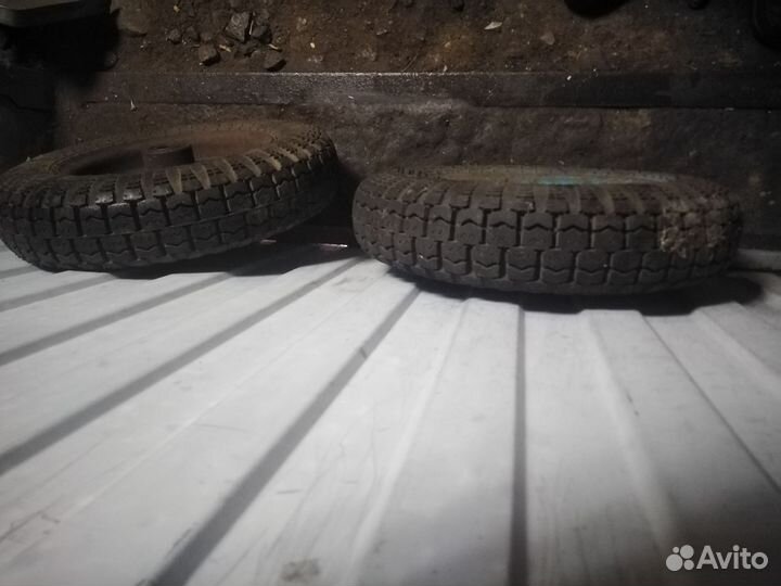 Калеса для мини трактора,тележки.Ризина новая