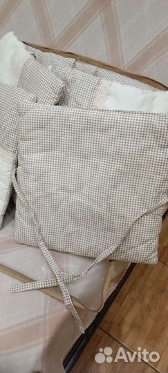 Бортики в детскую кроватку бу