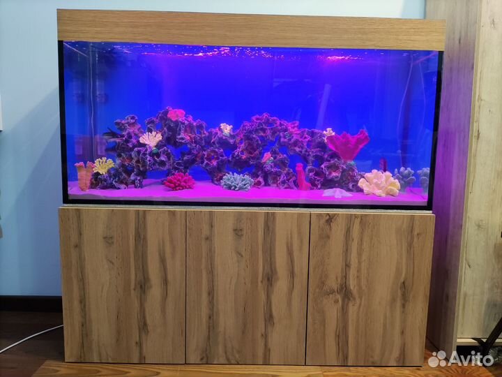 Аквариум 750 л с тумбой