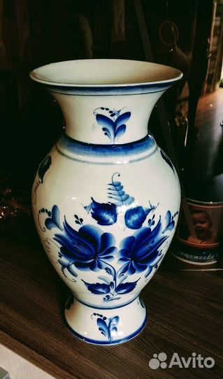 Ваза гжель