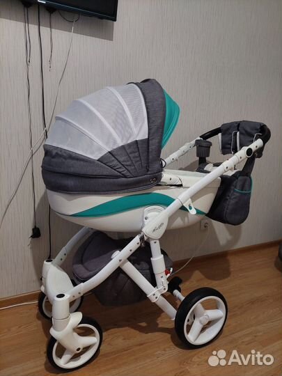 Коляска Adamex barletta 3 в 1(verdi,anex,tutis)