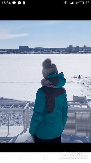 Горнолыжный костюм для девочки р40 бу