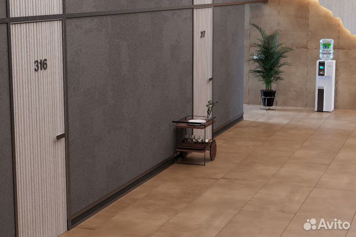 Плитка керамогранит 120x60 бетон бежевый