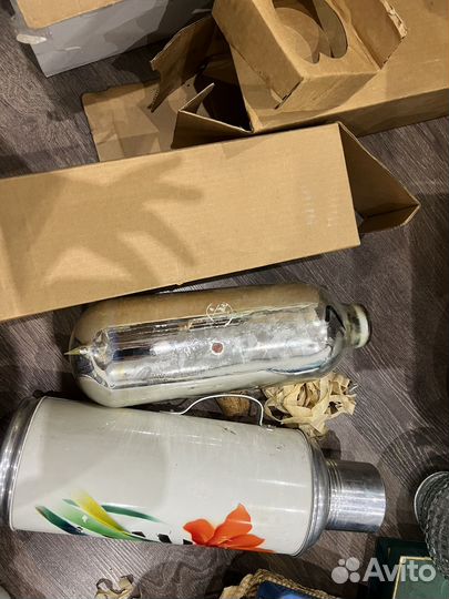 Термос СССР и 2 доп. колбы