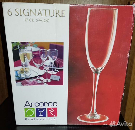 Фужеры бокалы для шампанского