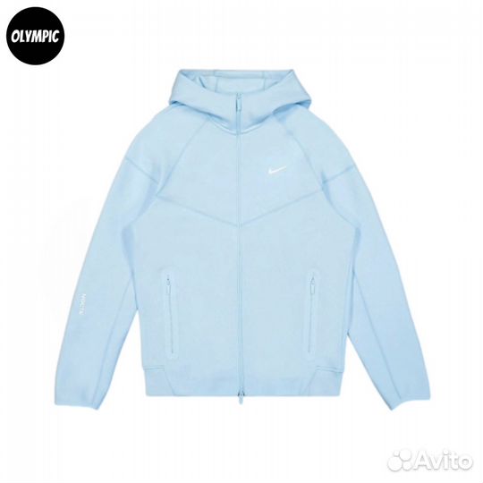 Зип худи Nike tech fleece nocta опт/роз
