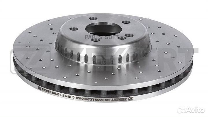 Zekkert BS6550 Диск тормозной