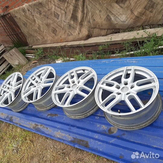 Литые диски r17 на audi бу