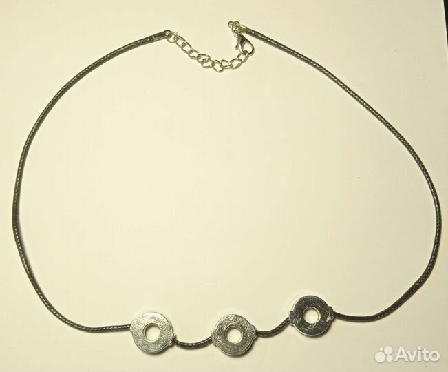 Набор из Наруто, повязка на голову, кольцо и кулон