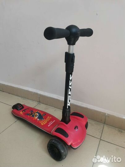 Самокат трехколесный kreiss