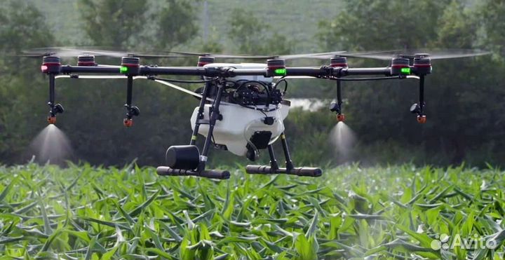 Обработка полей дронами Ростов