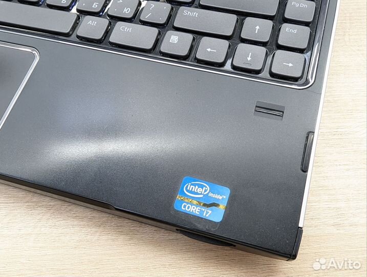 Ноутбук Dell/Core i7+HD7400M/SSD