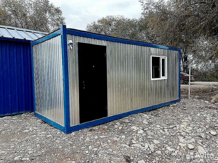 Бытовка в сборе 6x2.4