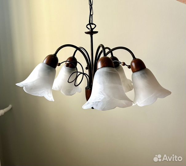 Люстра советская СССР винтажная