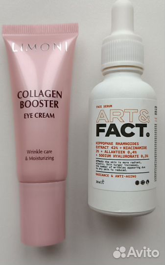 Крем для век Limoni и сыворотка Art fact