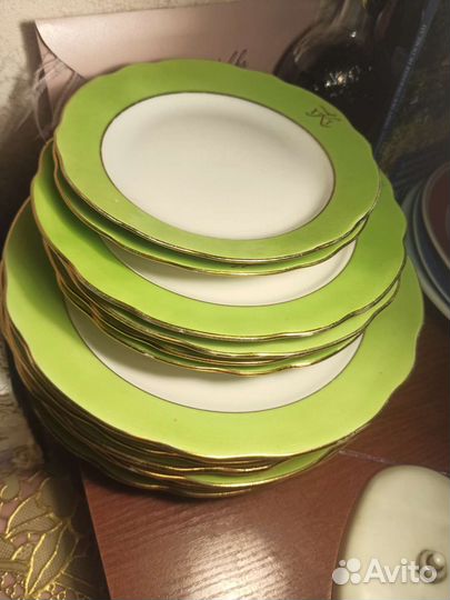 Набор тарелок винтаж