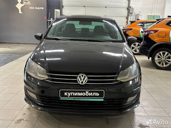 Volkswagen Polo 1.6 AT, 2018, 219 406 км