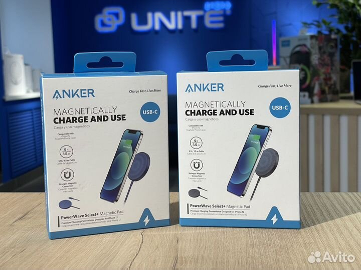 Беспроводное зарядное устройство Anker PowerWave 2
