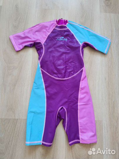 Гидрокостюм с шортами для девочки