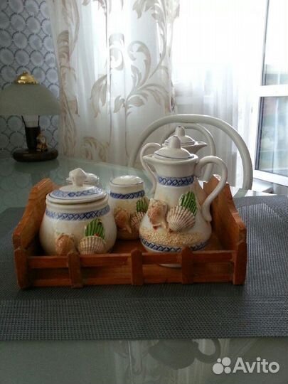 Набор под специи,чайник, кружка СССР