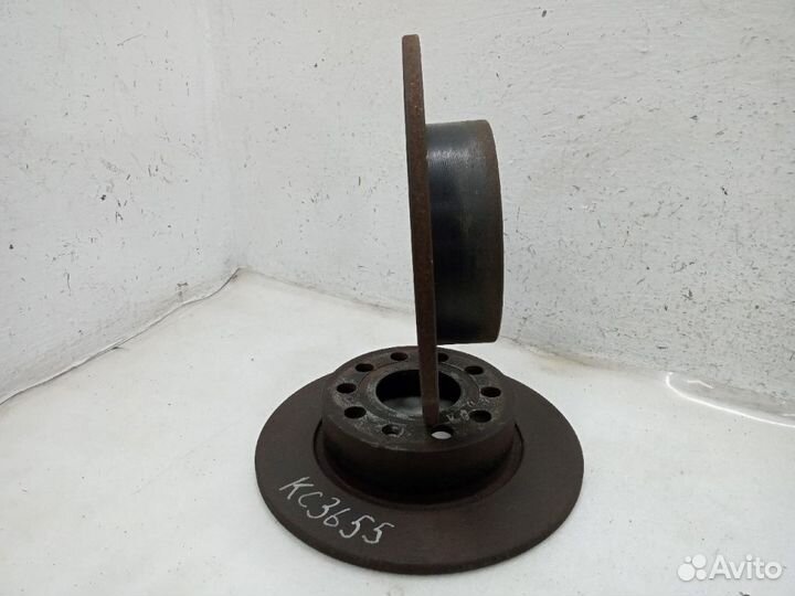 Диск тормозной volkswagen caddy 3 Задний