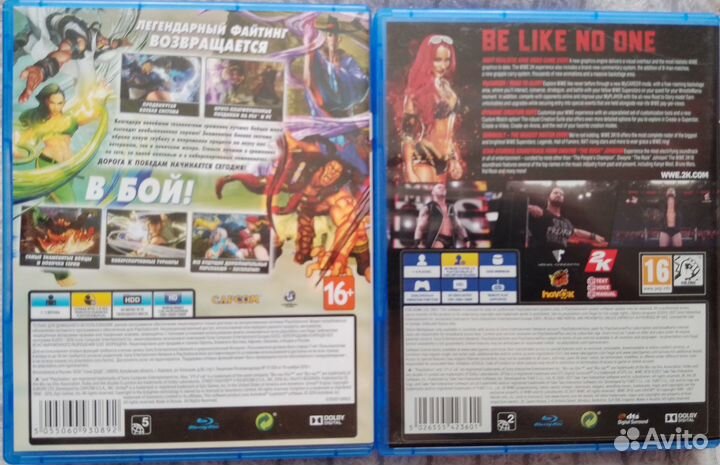 Игровые диски для Sony PS4