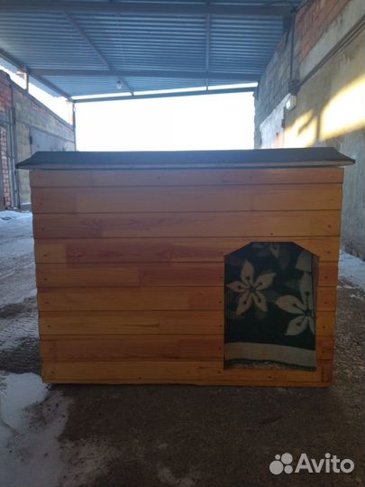 Будка для собаки утепленная