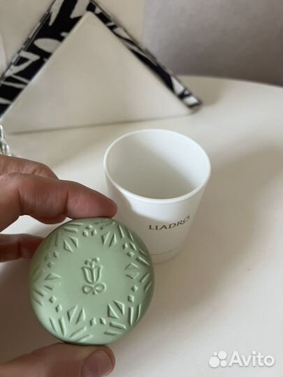 Подсвечник Lladro. Матовый фарфор. Испания