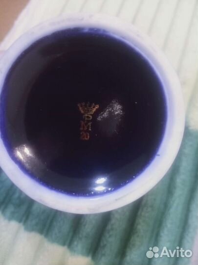 Немецкий фарфор Ilmenau Ehcht Kobalt