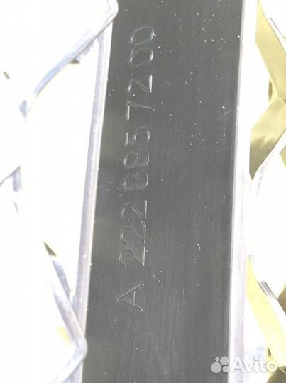 Mercedes W222 S-class AMG Рест Решетка бампера L