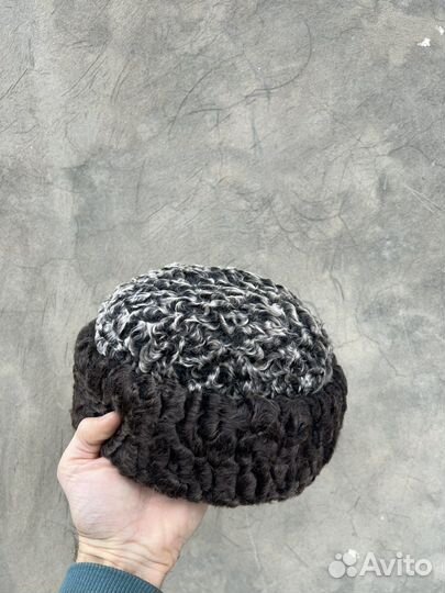 Шапка каракуль мягкая